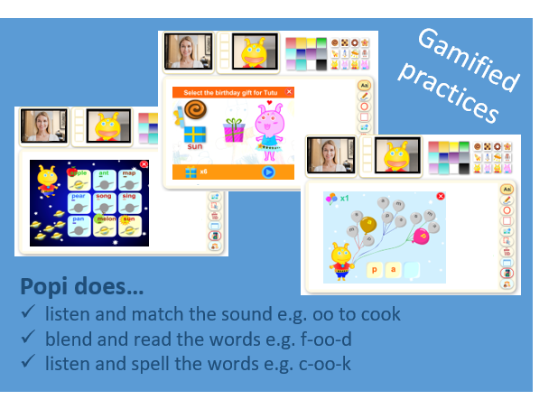 Gamified practices in 1-to-1 English Tutoring